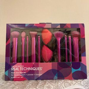 REAL TECHNIQUES FROST YOUR FACE MAKEUP BRUSH SET